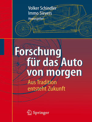 cover image of Forschung für das Auto von morgen